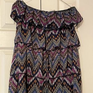 Black geometric women’s blouse